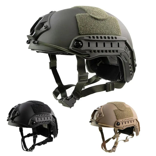 Army NIJ IIIA NATO Level 3A Ballistic Helmet - Model "FAST" Helmet