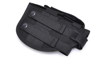 Universal Tactical Gun Holster Right Hand Molle Pistol Holster Combat Airsoft Waist Belt Holster Black tan green multicam