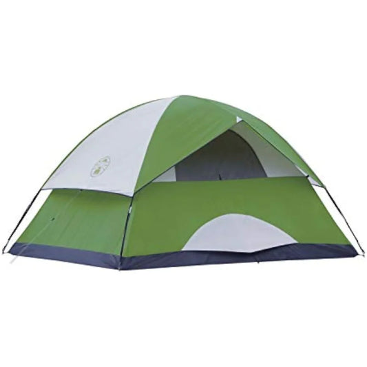 Coleman Sundome Camping Tent 4Person Dome Tent with Easy Setup Included Rainfly and Floor Freight free